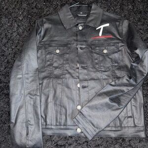 Men's Black Leather Jacket